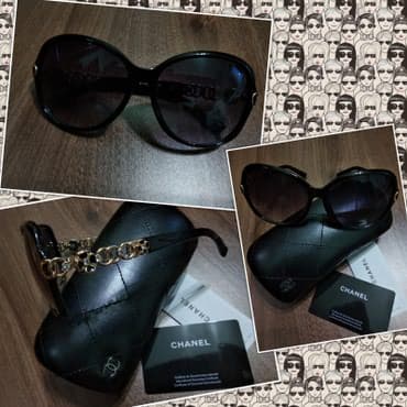 Прокат одежды: Очки CHANEL Комплект: Укрепленный футляр, коробка и документы продаю — 1