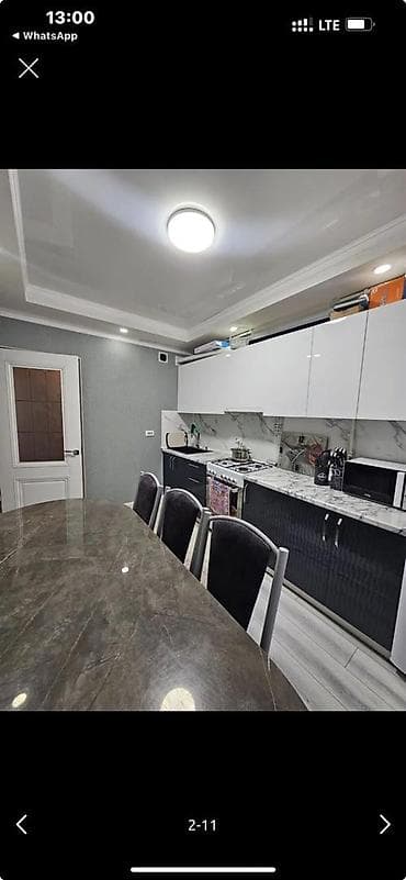 комната аламедин 1: 2 бөлмө, 48 м², 105-серия, 1 кабат — 1