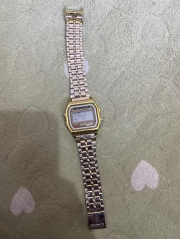 naviforce часы: CASIO коллекции Vintage — цифровые наручные часы в золотистом тоне — 1
