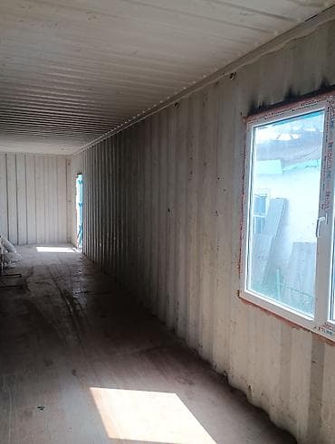 морские контейнеры цены: Морской контейнер с окнами (переоборудованный под помещение) в городе — 1