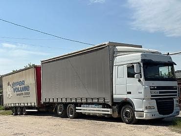 Прицеп, DAF, Тентованный, Б/у at lalafo.kg Прицеп, DAF, Тентованный, Б/у