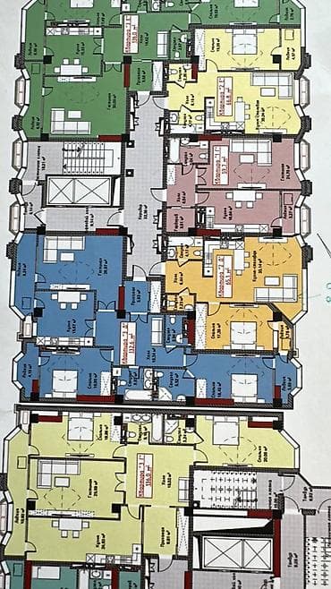 3 room flat: 3 комнаты, 133 м², Элитка, 13 этаж, Готовая ПСО (под самоотделку) — 5