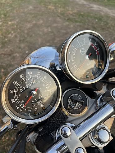 макси скутер новый: Классический мотоцикл Yamaha, 400 куб. см, Бензин, Взрослый, Б/у — 5