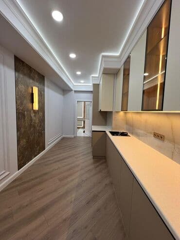 ош квартира продаётся: 2 комнаты, 59 м², 4 этаж, Дизайнерский ремонт — 10