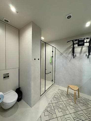 парковая: 4 комнаты, 170 м², Асанбай мкр Элитка, 12 этаж, Дизайнерский ремонт — 5