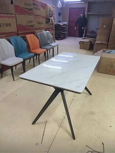 кухняга стол: Ашкана үчүн отургуч, Жаңы, Темир — 4