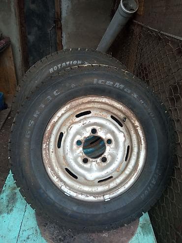 Шины и диски: Колеса в сборе 165 / R 13, Зима, Пара, Легкий коммерческий транспорт (C/LT), Железные, отверстий - 5 — 3
