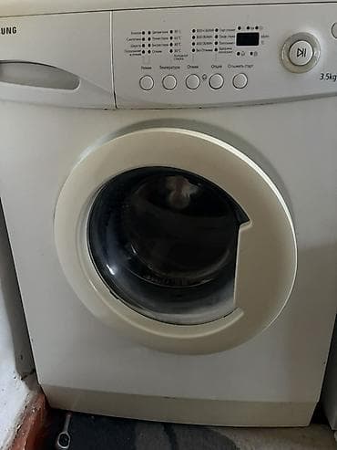 Стиральная машина Samsung, фронтальная загрузка 3,5 кг. Особенности и