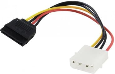 Ноутбуктар: Кабель SATA - MOLEX 4pin разработан с учетом многократных подключений — 1