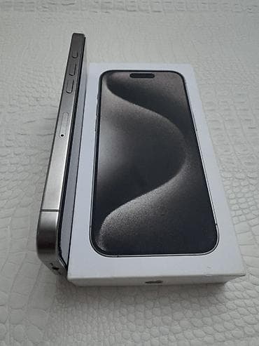 iphone 13 max: IPhone 15 Pro, Б/у, 128 ГБ, Natural Titanium, Коробка, 84 % — 4