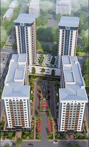 gala group: 2 комнаты, 66 м², Элитка, 7 этаж, Готовая ПСО (под самоотделку) — 4