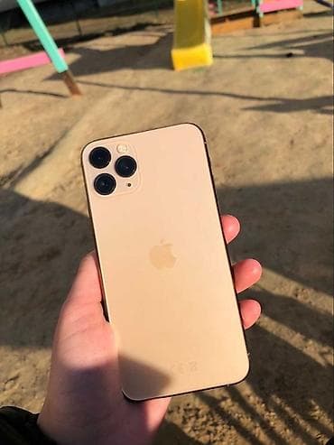 IPhone 11 Pro, Б/у, 512 ГБ, Золотой, Зарядное устройство, Чехол, 78 %