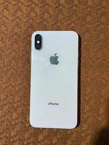 флешка 128гб: IPhone X, Серебристый — 1
