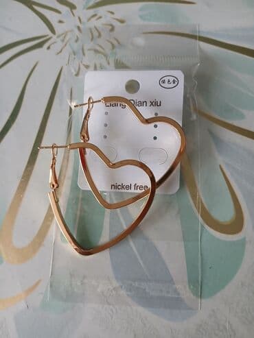 вибрирующие браслеты для влюбленных: Серьги "сердце " — 1