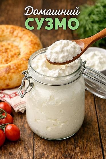 Промышленная химия: ⸻ Сузьма (ферментированный молочный продукт) • умеренная натуральная — 1