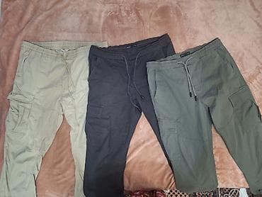 tech flecee nike: Мужские брюки, 2XL, O′STIN, Новый, цвет - Черный, Самовывоз — 1