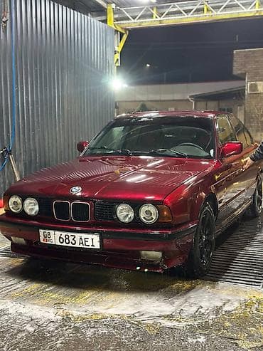 Унаа: BMW 5 series: 1992 г., 2.5 л, Кол менен иштөөчү, Бензин, Седан — 6