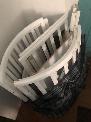 коляска анекс цена бишкек: Детская кровать трансформер, Б/у, Другой тип, цвет - Белый — 3