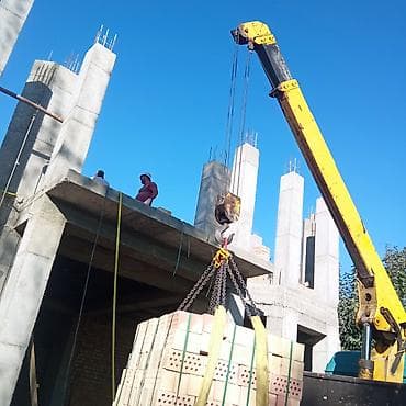 брус лес: Услуги автокрана-манипулятора с бортовым грузовиком (Mercedes-Benz) — 10