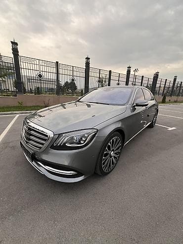 Mercedes-Benz S-Class: 2020 г., 4 л, Автомат, Бензин, Седан