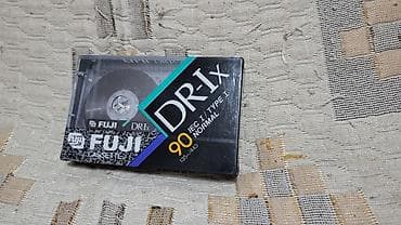музыкальный: Аудиокассета FUJI DR-Ix 90, новая. - Тип ленты: IEC I / Type I — 3
