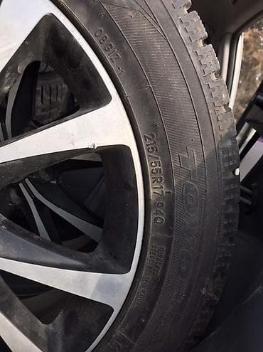 vossen diska: Колеса в сборе 215 / 55 / R 17, Зима, Комплект, Легковые, Литые, отверстий - 5 — 2