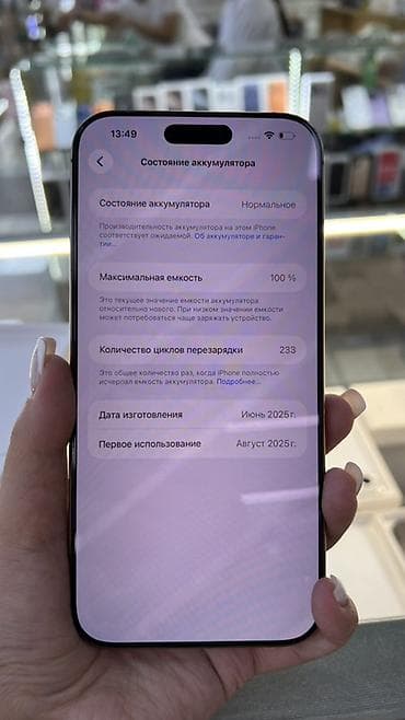 titanium: IPhone 16 Pro Max, 256 ГБ - Цвет: Десерт - В комплекте: коробка - — 6