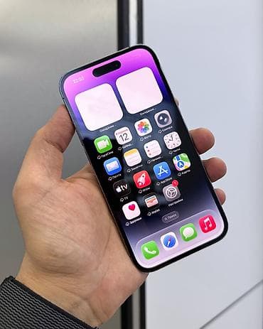 чехол для оружия: IPhone 14 Pro, Б/у, 256 ГБ, Deep Purple, Защитное стекло, Чехол, В рассрочку, 78 % — 2