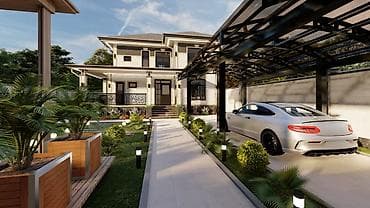 fred perry: Двухэтажный частный дом (коробка с крышей) с перспективным — 3