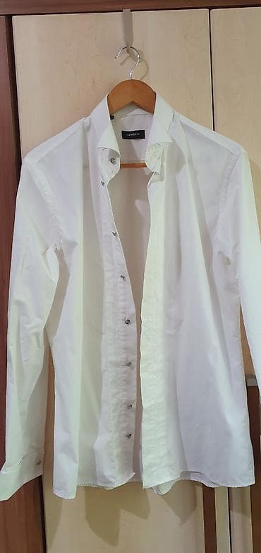 Личные вещи: Мужская рубашка, XL, Lc Waikiki, Б/у, цвет - Голубой — 4