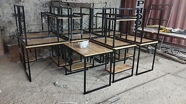 Офис столдору: Письменный/компьютерный стол в индустриальном стиле - Конструкция — 2