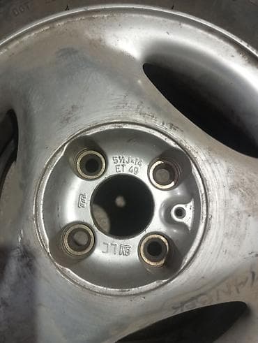 диски автомобильные опель: Колеса в сборе 175 / 70 / R 14, Всесезонная, Б/у, Пара, Легковые, Литые, отверстий - 4 — 6