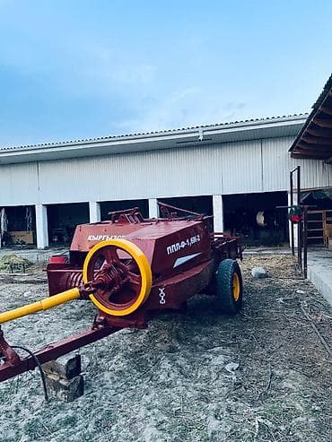 шина комбайн: Надписи на корпусе: «КЫРГЫЗСТАН», «ППЛ-Ф-1,6М-2». Цвет — бордовый — 5