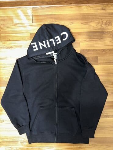 Мужская толстовка, L, Celine, Новый, цвет - Черный, Самовывоз, Платная доставка