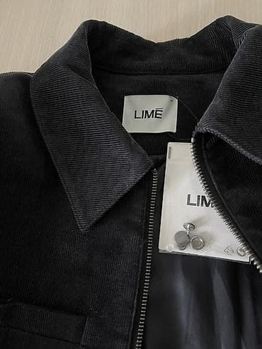 italy s: Жакет LIME из вельвета
Темно синего цвета 
Размер М 
Цена 4000 — 3