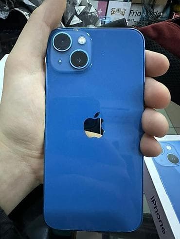 iphone 1e: IPhone 13, Б/у, 128 ГБ, Синий, Коробка, 87 % — 4