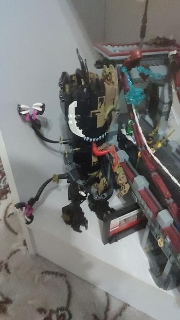 набор лего: Конструктор из совместимых с LEGO деталей — фигурка монстра/симбиота с — 1