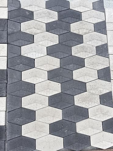 бетон кесебиз: Евробрусчатка, Орнамент, Бетондон, Куюлган, Жаңы — 6