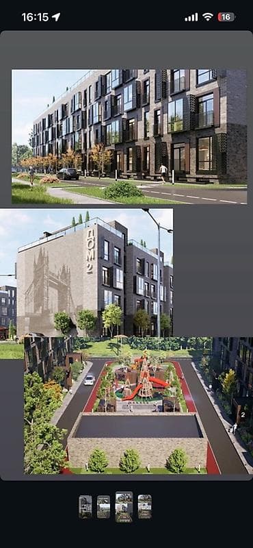 барачные квартиры на продажу: Г. Кант : Жилой комплекс «Английский дворик» Новый формат городского — 3