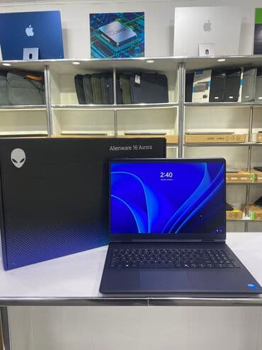 Ноутбук, Dell, 16 ГБ ОЗУ, Intel Core i7, 16 ", Новый, Для несложных задач, память SSD