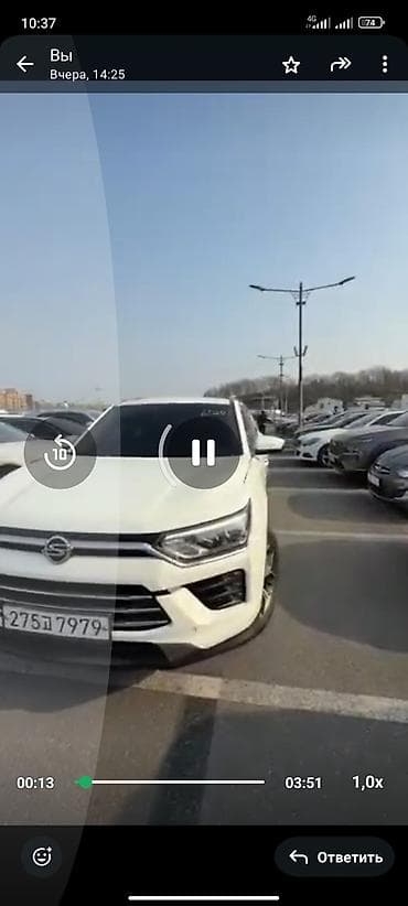 авто жпс: Ssangyong Korando: 2019 г., Автомат, Бензин, Кроссовер — 1