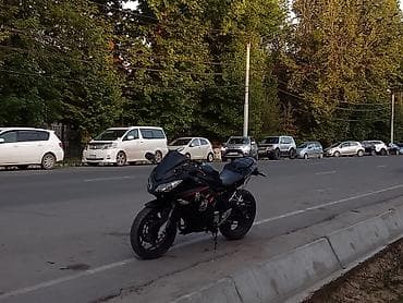 Мототехника: Спортбайк Kawasaki, 400 куб. см, Бензин, Взрослый, Б/у — 1