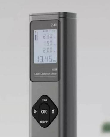 Зер буюмдар: Лазерная рулетка‑дальномер Xiaomi Ronguan LR (модель Z‑40) Компактный — 1