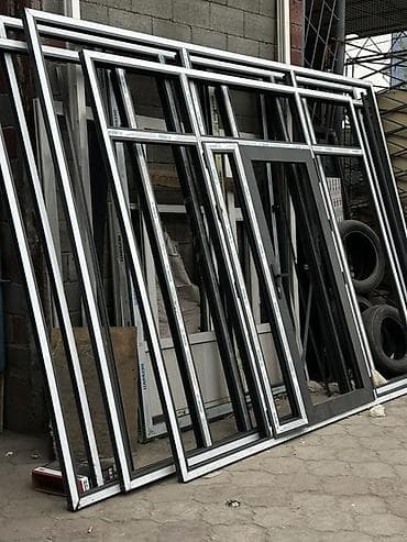 Окна на заказ: AINEK.ZONE Производим: • ПВХ окна • Алюминиевые окна • Двери • — 6