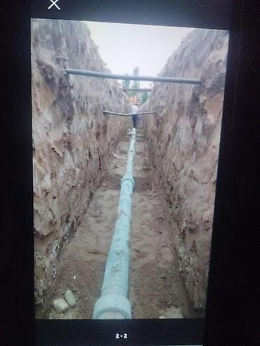 Сверление, бурение: Монтаж наружных инженерных сетей: водопровод и канализация - — 1