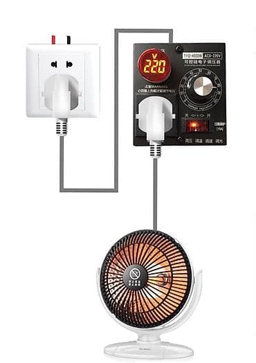 Регулятор напряжения/мощности TYQ-4000W (AC 220V) Функции: - Плавное — 2