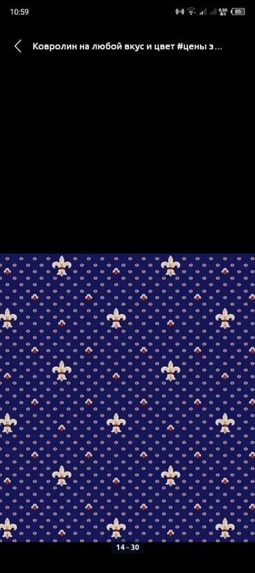 напольные: Ковролин — 22