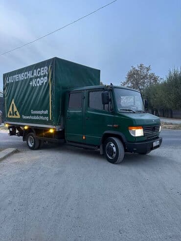 шины на пасат: Легкий грузовик, Mercedes-Benz, Дубль, 3 т, Б/у — 6