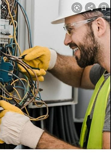 Электрик | Установка телевизоров, Монтаж проводки, Монтаж выключателей Больше 6 лет опыта