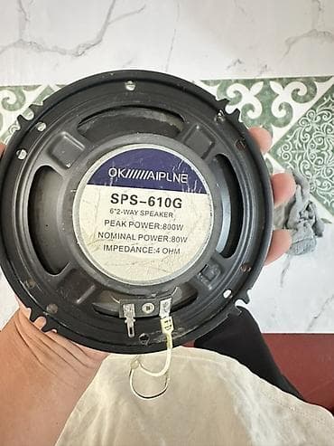 магнитола альпина: Акустика для авто OK Aiplne SPS-610G — комплект из 4 коаксиальных — 3